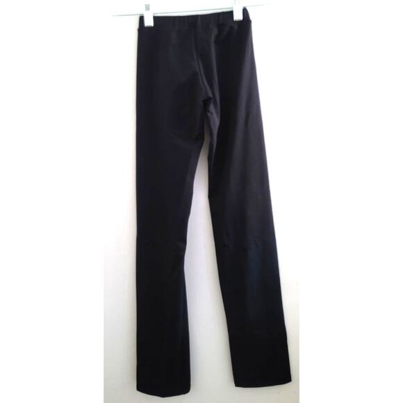 Baltogs Spandex Pull-On Straight Dance Pants Black P Long NEW - Picture 2 of 6